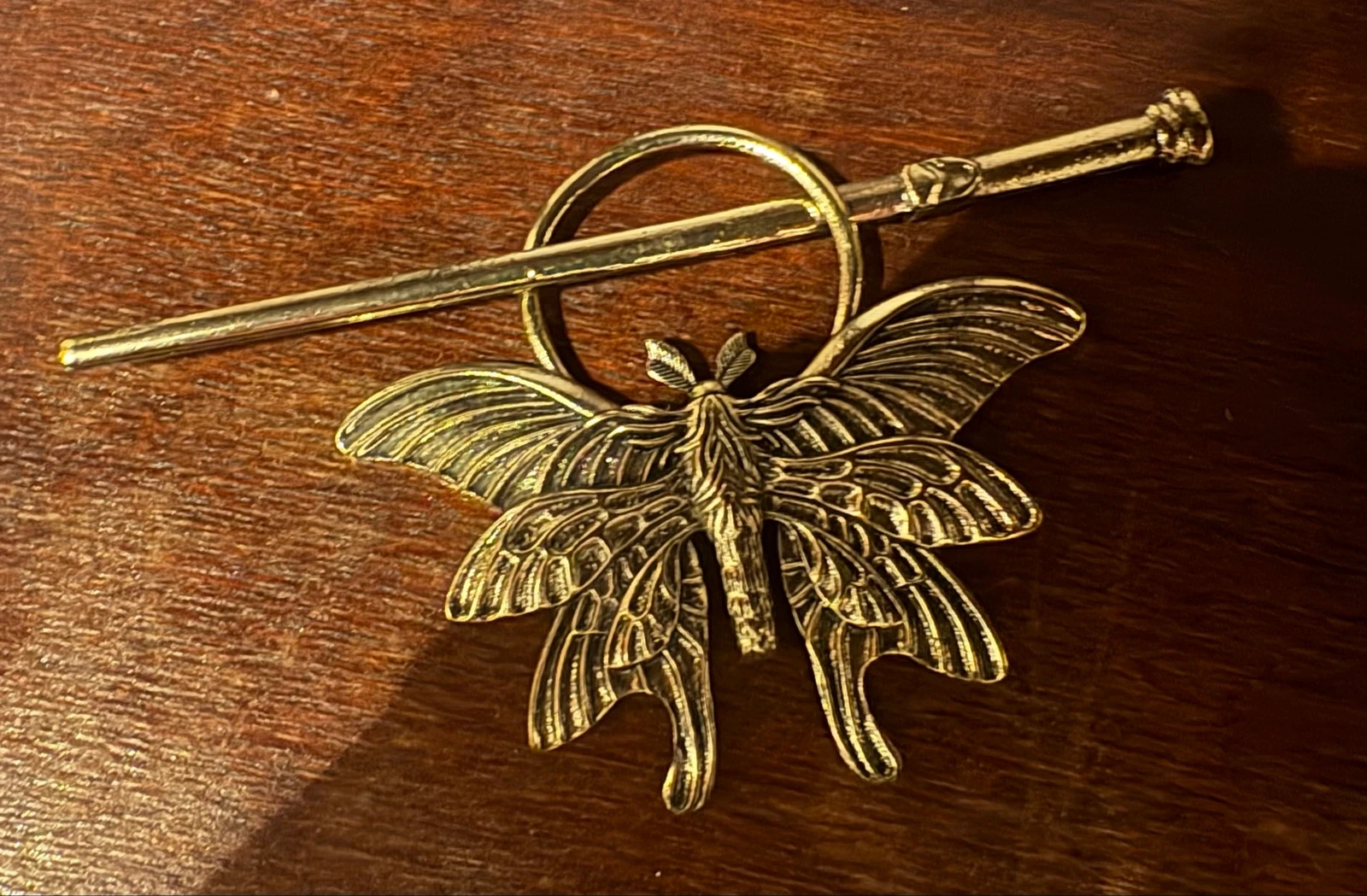 Épingle à cheveux papillon